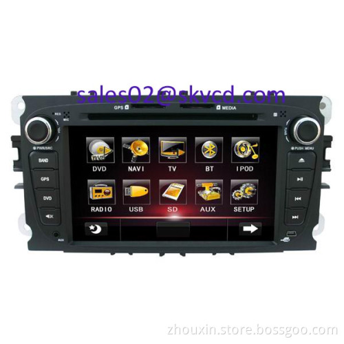 dvd de navegacao GPS Bluetooth ISDB-T dvbt estereo de radio de TV para FORD MENDEO 2011